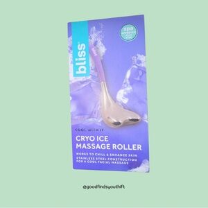 Bliss Cryo Ice Massage Roller New in Box